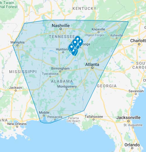 TriState Party Zone Delivery Area