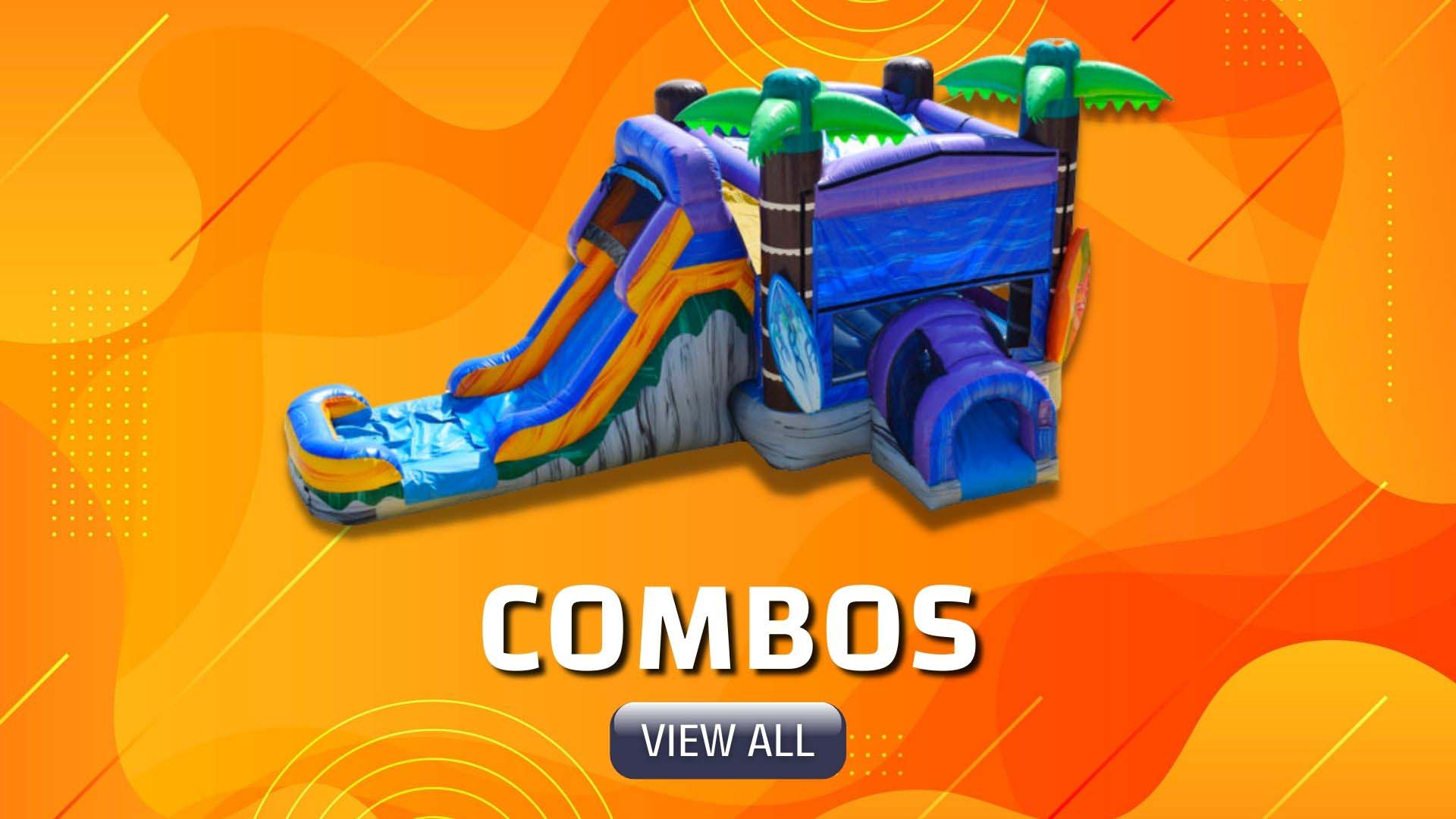 combo bouncers rentals