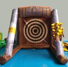 Inflatable Axe Challenge